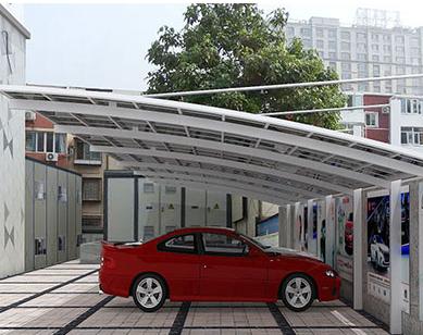 停車棚的棚頂是否要透明呢？